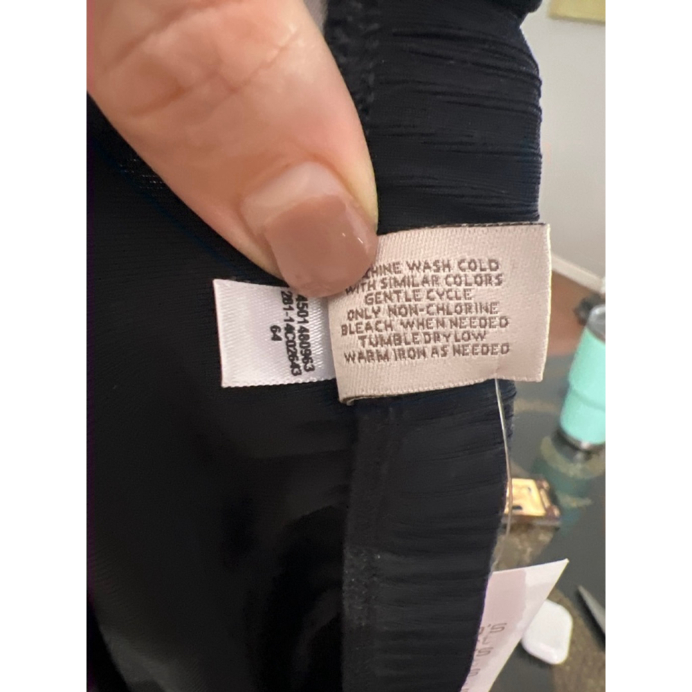 Chico's Easywear Flawless Pant Size 3 XL Regular Black Pull-On Stretch Travel Pa - Picture 5 of 5